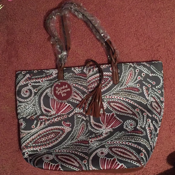 Handbags - Gorgeous Braided Bohemian🎁🥳2xHP🥳Tote Bag